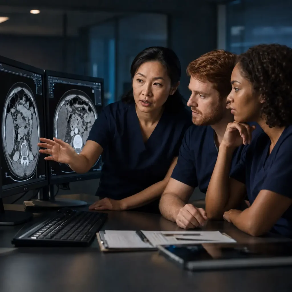 discussão casos de radiologia abdominal