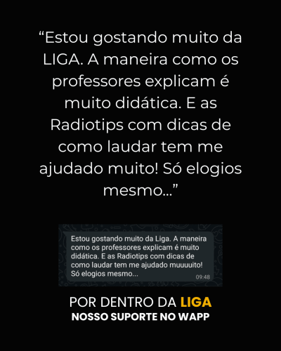 depoimento LIGA - Carol compartilhou