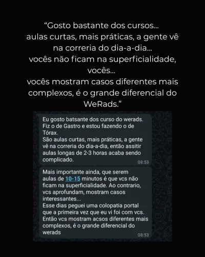 depoimentos - geral - auals curtas e aprofundadas