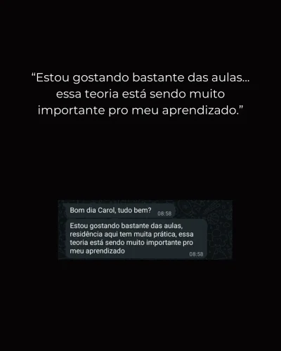 depoimentos - sap torax - muito importante pro meu aprendizado